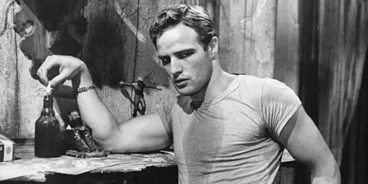 Marlon Brando in A Street Named Desire