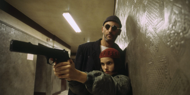 Jean Reno and Natalie Portman in Leon