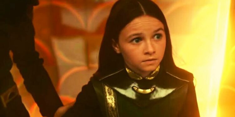 Young Sylvie in Loki