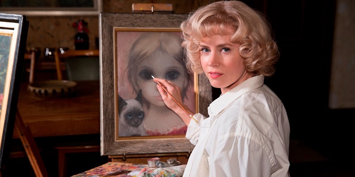 Amy Adams as painter in Big Eyes