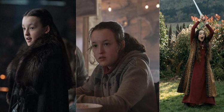 Bella Ramsey as Lyanna Mormont, Ellie, and Catherine