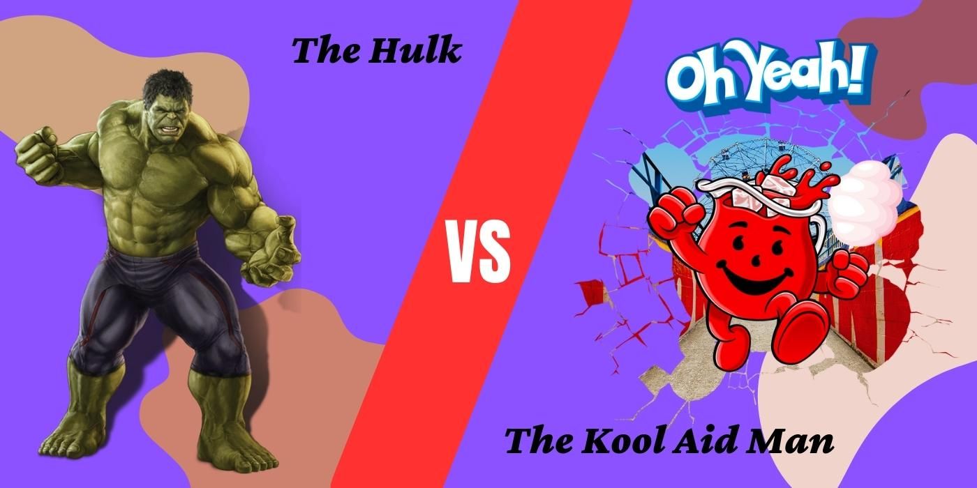 is kool aid man stronger than hulk