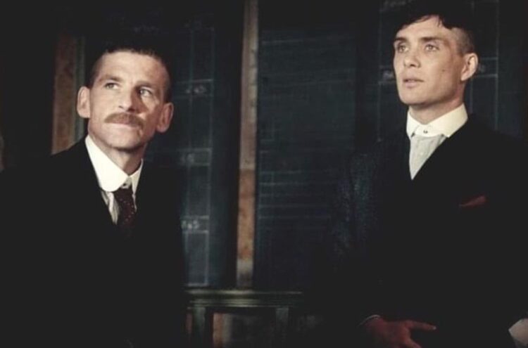 Paul Anderson and Cillian Murphy in Peaky Blinders - paul anderson facts