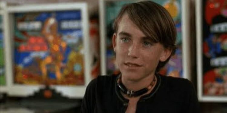 A young Jackie Earle Haley