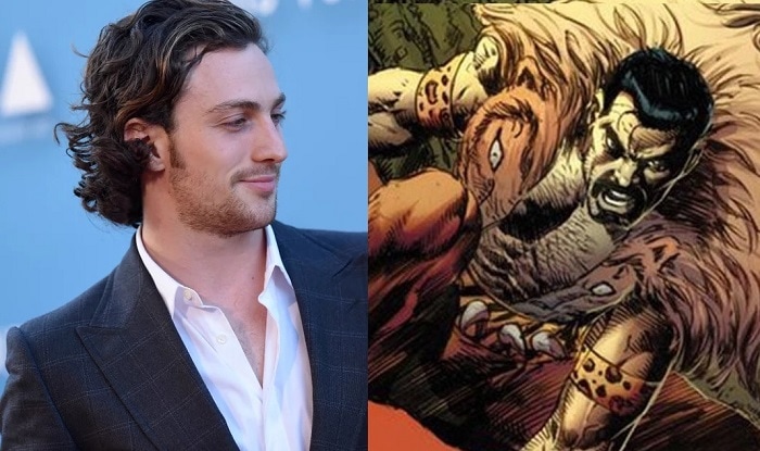 Aaron Taylor-Johnson and Kraven the Hunter