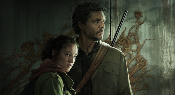 Bella Ramsey as Ellie and Pedro Pascal as Joel in The Last of Us Season 1