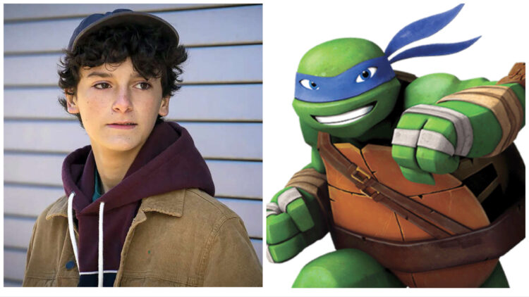 Nicolas Cantu as Leonardo in Teenage Mutant Ninja Turtles: Mutant Mayhem