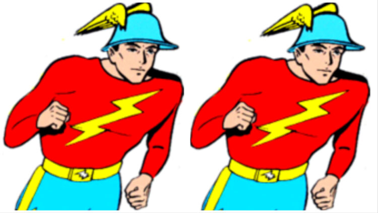 Jay Garrick's the Flash