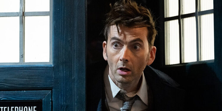 David Tennant as the Fourteenth Doctor in Doctor Who 60th Anniversary Specials