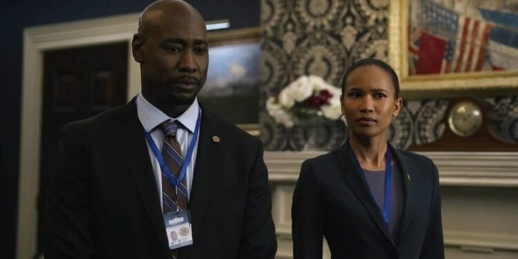 Fola Evans-Akingbola and D.B. Woodside