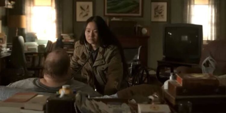 Hong Chau as Liz In The Whale (2022)