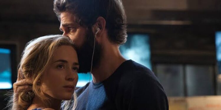 John Krasinski and Emily Blunt in A Quiet Place