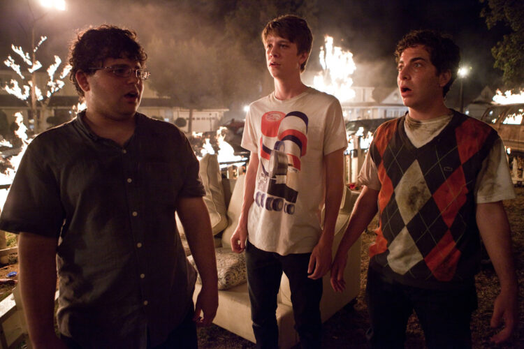 Thomas Mann (middle) in Project X