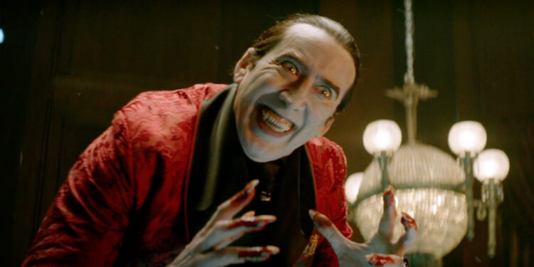 Nic Cage as Dracula in Renfield