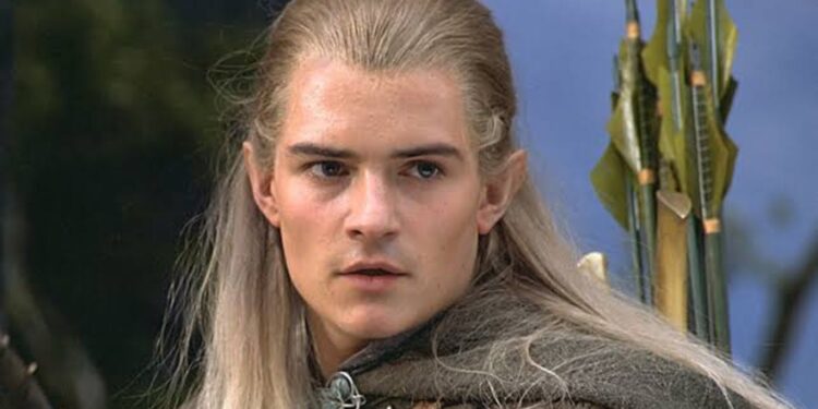 Orlando Bloom as Legolas in Lord of the Rings