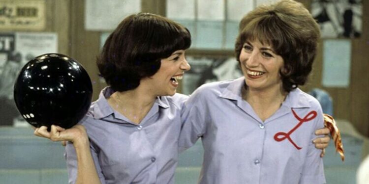 Penny Marshall and Co-star in Laverne & Shirley