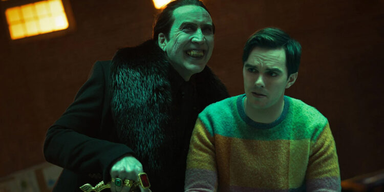 Renfield Nic Cage and Nicholas Hoult