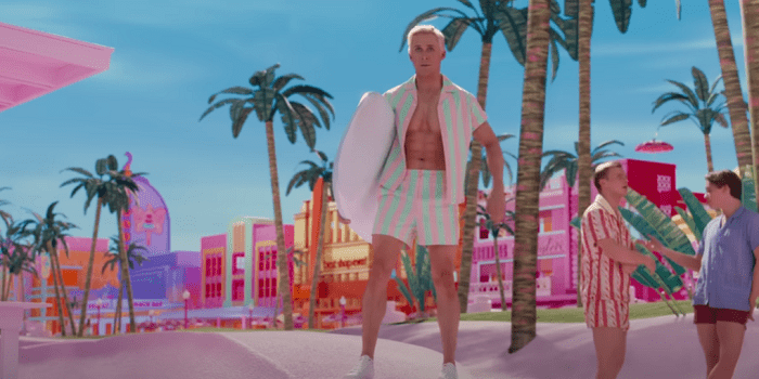 Ryan Gosling as Ken in Barbie movie