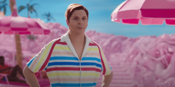 Michael Cera as Allan in Barbie movie