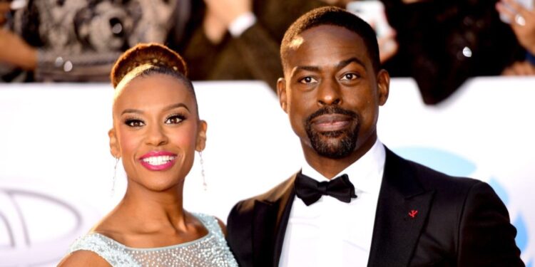 Sterling K. Brown & wife