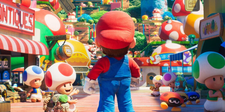 The Super Mario Bros. Movie Mushroom Kingdom