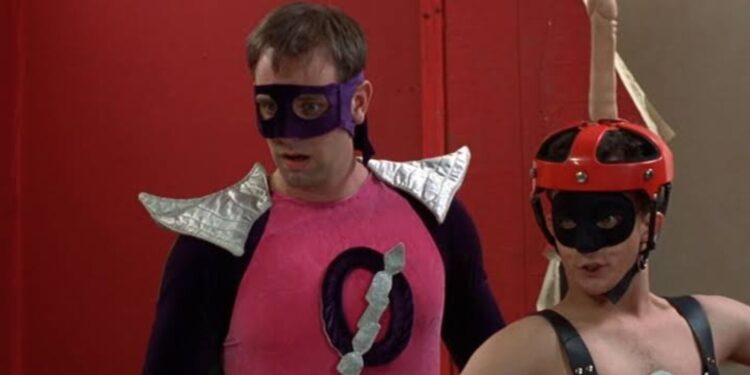 Trey Parker as Orgazmo in Orgazmo