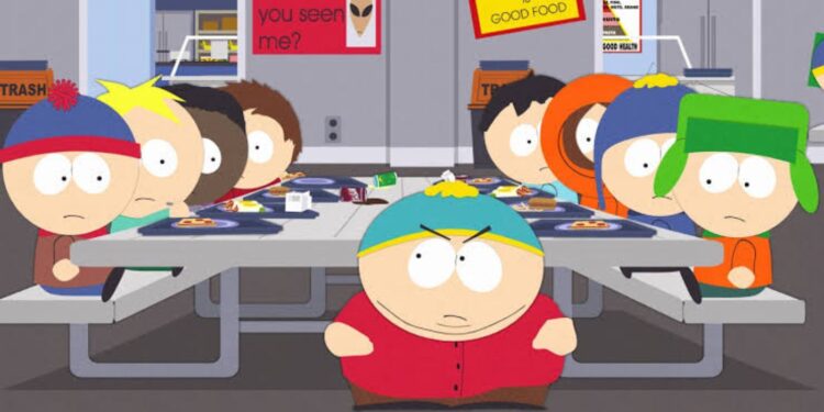 Trey Parker in South Park