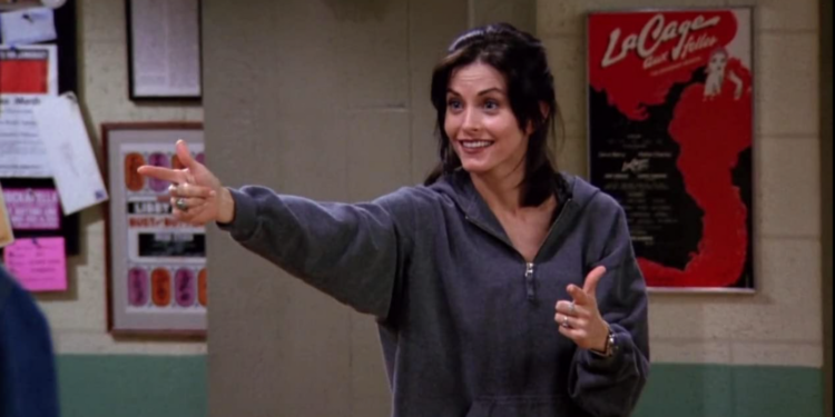 Courteney Cox in Friends