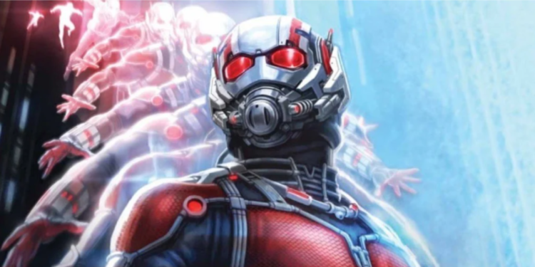 an image showing ant-man changing size