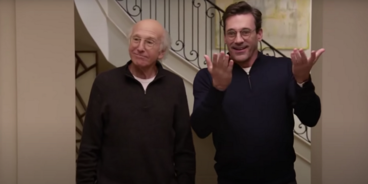 Jon Hamm in Curb Your Enthusiasm 