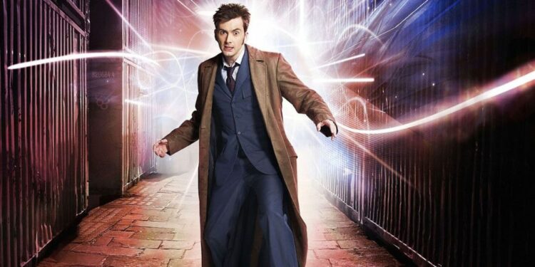 David Tennant promo pic as the Tenth Doctor in Doctor Who