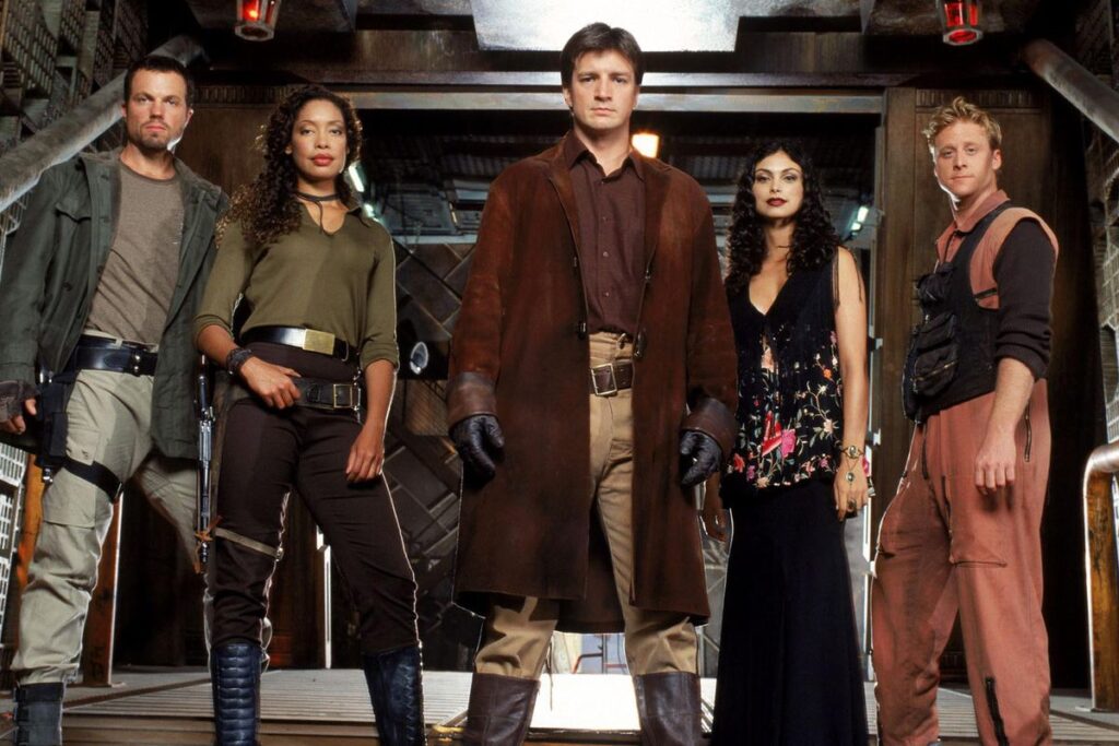 Firefly poster with main cast - TV shows with one season