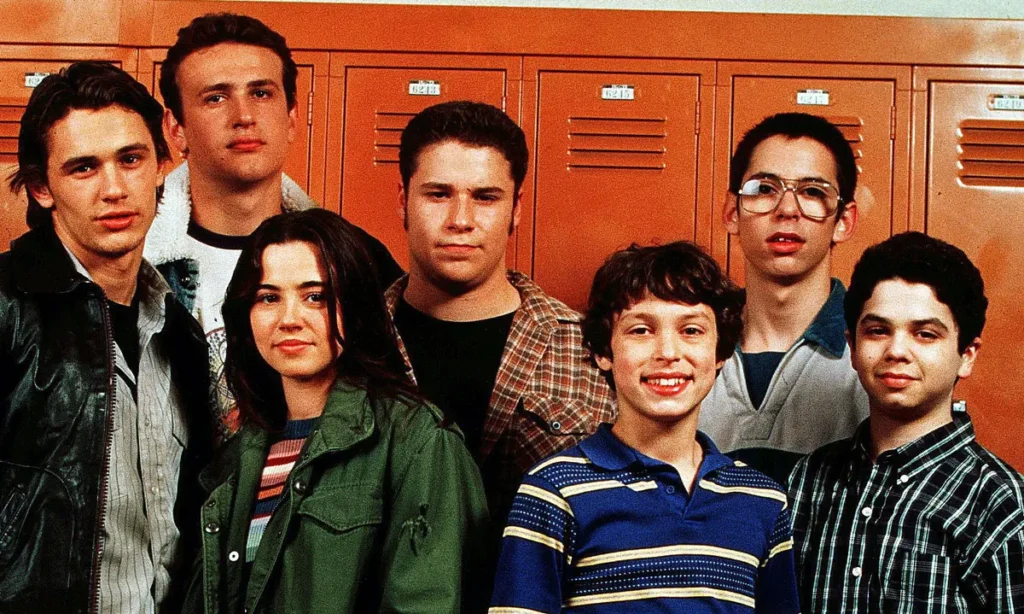 Freaks and Geeks poster showing main cast