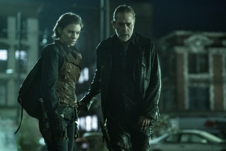 Maggie and Negan in Dead City