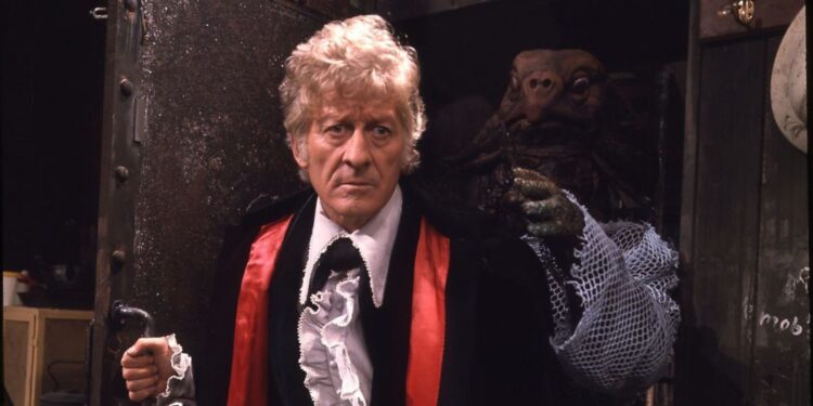 Jon Pertwee as the Third Doctor in Doctor Who