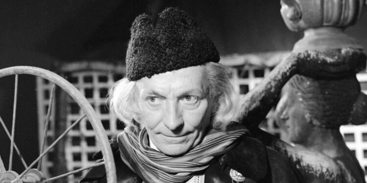 William Hartnell as the First Doctor in Doctor Who