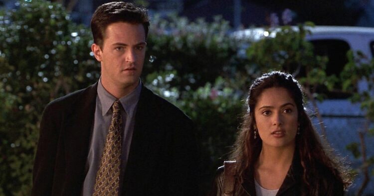 Matthew Perry and Salma Hayek in Fools Rush In