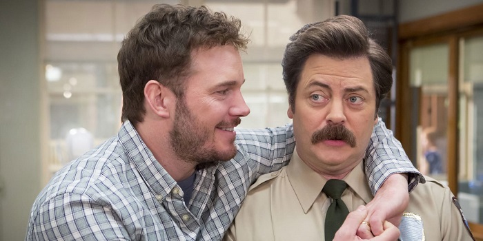 Ron Swanson Nick Offerman Parks and Recreation