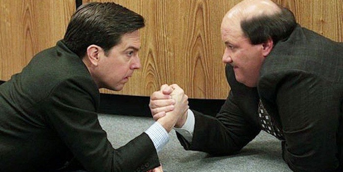 Ed Helms facts - Ed helms and Brian Baumgartner The Office