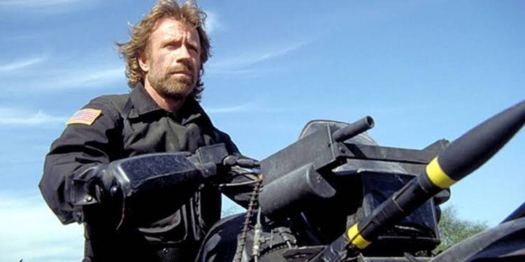 Chuck Norris in The Delta Force