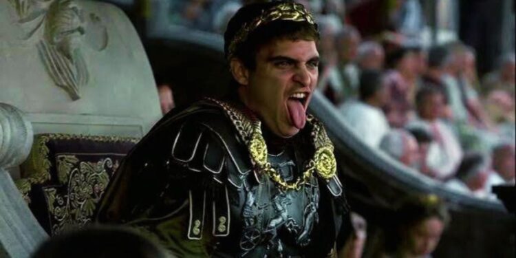 Commodus in Gladiator - Historical lies in Gladiator