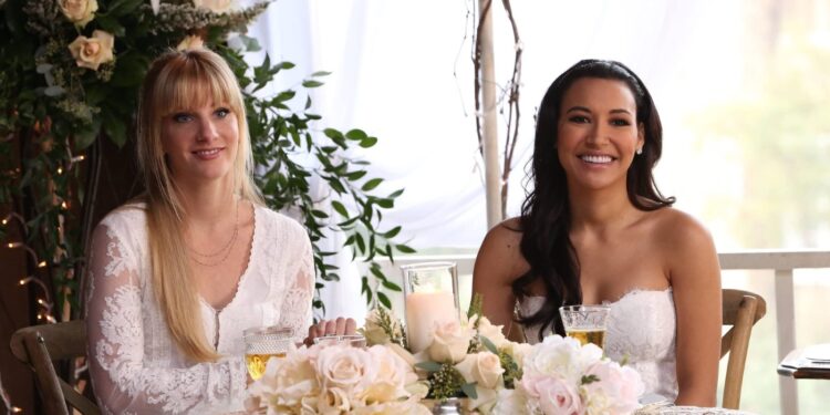 Heather Morris and Naya Rivera