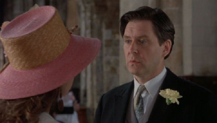 James Fleet as Tom in Four Weddings and a Funeral