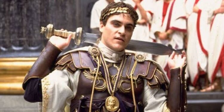 Joaquin Phoenix in Gladiator