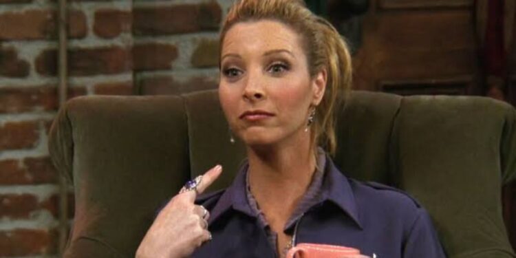 Lisa Kudrow as Phoebe Buffay in Friends