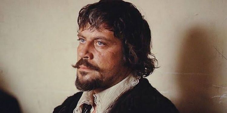 Oliver Reed as Athos in The Three Musketeers