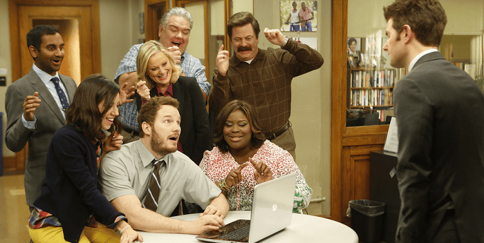 parks and recreation ensemble cast better than the office