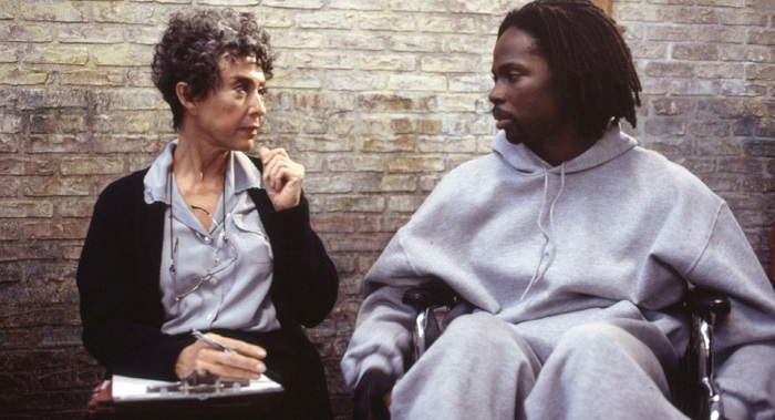 Rita Moreno as Sister Pete with From's Harold Perrineau as Augustus Hill in Oz - Harold Perrineau career