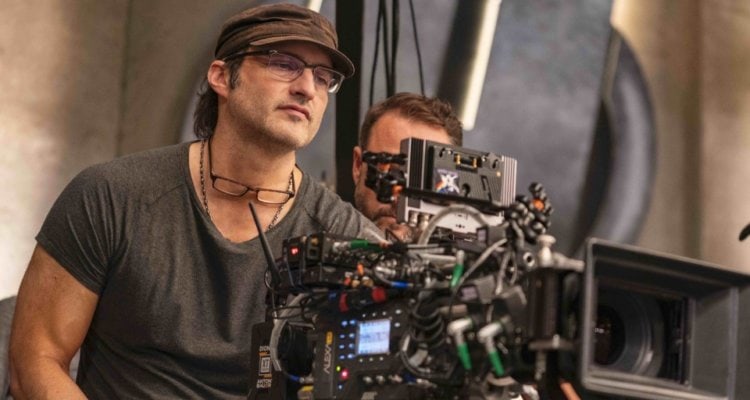  Robert Rodriguez on set