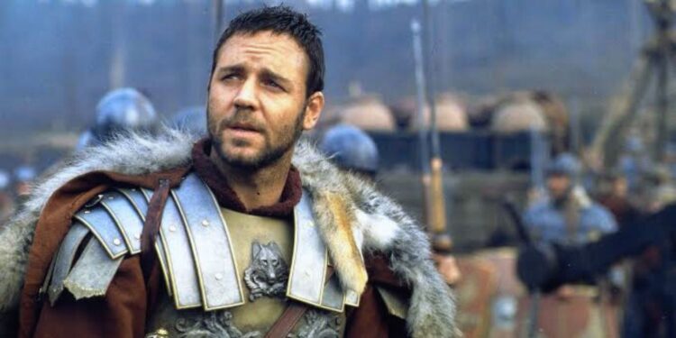 Russell Crowe in Gladiator